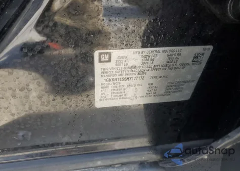 2017 GMC Acadia All Terrain z USA, uszkodzony, nr VIN 1GKKNTLS6HZ177172